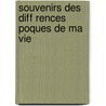 Souvenirs Des Diff Rences Poques De Ma Vie door Johann Philipp Cobenzl