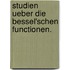 Studien ueber die Bessel'schen Functionen.