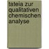 Tateia zur qualitativen chemischen Analyse