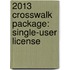 2013 Crosswalk Package: Single-User License