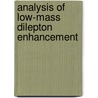 Analysis of low-mass   dilepton enhancement door Márton Vargyas