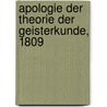 Apologie der Theorie der Geisterkunde, 1809 door Johann Heinrich Jung-Stilling