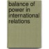 Balance Of Power In International Relations