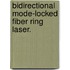 Bidirectional Mode-Locked Fiber Ring Laser.