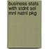 Business Stats With Stdnt Sol Mnl Natnl Pkg