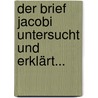 Der Brief Jacobi Untersucht Und Erklärt... by Friedrich Heinrich Kern