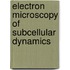 Electron Microscopy of Subcellular Dynamics