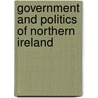 Government And Politics Of Northern Ireland door Margery McMahon