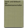 Hand- und Lehrbuch der Staatswissenschaften door A. Arndt