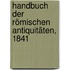 Handbuch der römischen Antiquitäten, 1841