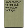 Kronenberger 4e Text Plus Lww Optum Package door Lippincott Williams