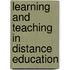Learning And Teaching In Distance Education