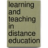 Learning And Teaching In Distance Education door Otto Peters