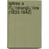 Lettres a L'Ï¿½Trangï¿½Re (1833-1842)