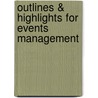 Outlines & Highlights for Events Management door Cram101 Textbook Reviews