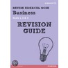 Revise Edexcel Gcse Business Revision Guide door Rob Jones