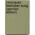 Velazquez. Liebhaber-Ausg. (German Edition)
