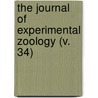 the Journal of Experimental Zoology (V. 34) door Peter Harrison