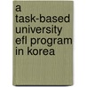 A Task-based University Efl Program In Korea by Andrew Finch