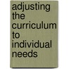Adjusting the Curriculum to Individual Needs by Melika Ahmetovic