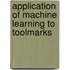 Application of Machine Learning to Toolmarks