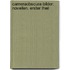 Cameraobscura-Bilder: Novellen. Erster Theil