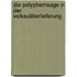Die Polyphemsage in der Volksušberlieferung