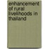 Enhancement Of Rural Livelihoods In Thailand