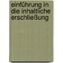 Einführung in die inhaltliche Erschließung