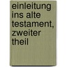 Einleitung ins Alte Testament, zweiter Theil door Johann Gottfried Eichhorn