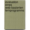 Evaluation eines web-basierten Lernprogramms door Tobias Hagedorn