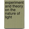 Experiment and theory on the nature of light door Amitava Ghorai