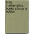 Finite Mathematics, Books a la Carte Edition