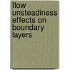 Flow Unsteadiness Effects on Boundary Layers door United States Government