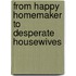 From Happy Homemaker to Desperate Housewives