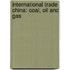 International Trade China: Coal, Oil and Gas