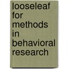 Looseleaf for Methods in Behavioral Research door Scott Bates