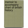 Memoir to accompany Chart of British History door William Macgregor Stirling