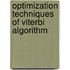 Optimization Techniques of Viterbi Algorithm