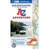 Sw Coast Path South Cornwall Adventure Atlas by Geographers' A-Z. Map Company