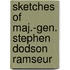 Sketches of Maj.-Gen. Stephen Dodson Ramseur