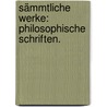 Sämmtliche Werke: Philosophische Schriften. by Marcus Tullius Cicero