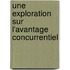 Une exploration sur l'avantage concurrentiel
