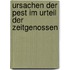 Ursachen der Pest im Urteil der Zeitgenossen