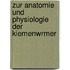 Zur Anatomie und Physiologie der Kiemenwrmer