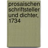 prosaischen Schriftsteller und Dichter, 1734 door Christian Gotthilf Salzmann