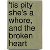 'Tis Pity She's a Whore, and the Broken Heart by Professor John Ford