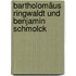 Bartholomäus Ringwaldt und Benjamin Schmolck
