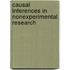 Causal Inferences in Nonexperimental Research