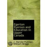 Egerton Ryerson and Education in Upper Canada door J. Harold Putman